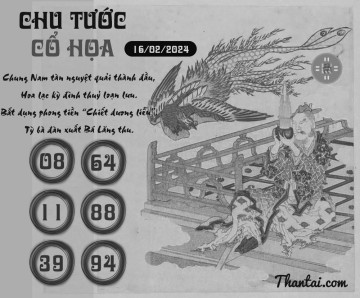 CHU TƯỚC CỔ HỌA 16/02/2024