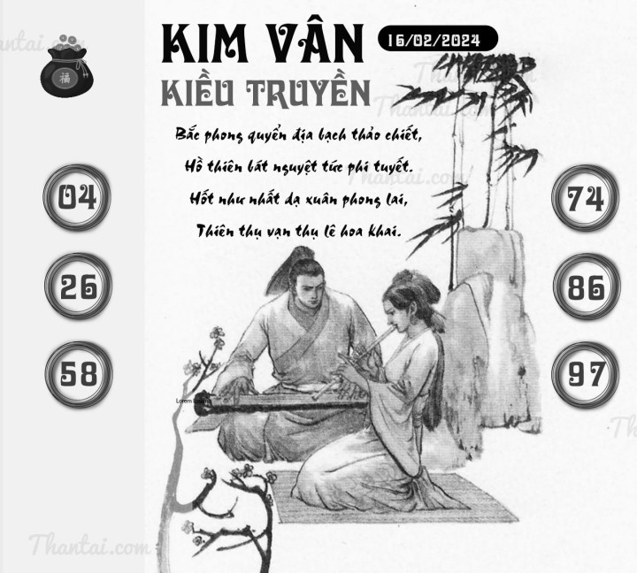 KIM VÂN KIỀU TRUYỀN 01/02/2024