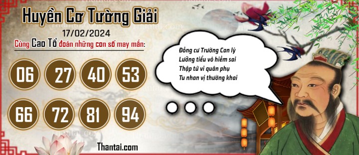 Huyền Cơ Tường Giải 02/02/2024