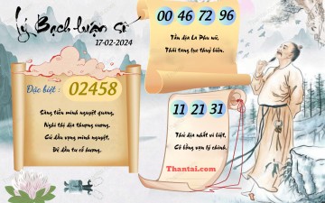 Lý Bạch Luận Số 17/02/2024