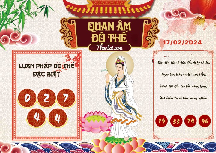 Quan Âm Độ Thế 02/02/2024