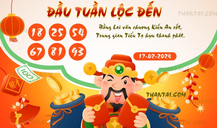 ĐẦU TUẦN LỘC ĐẾN 02/02/2024