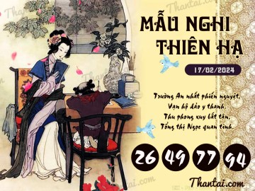 Mẫu Nghi Thiên Hạ 17/02/2024