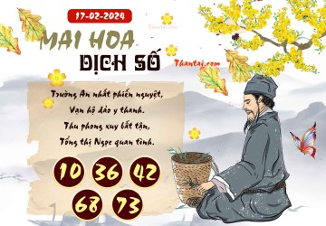 Mai Hoa Dịch Số 17/02/2024