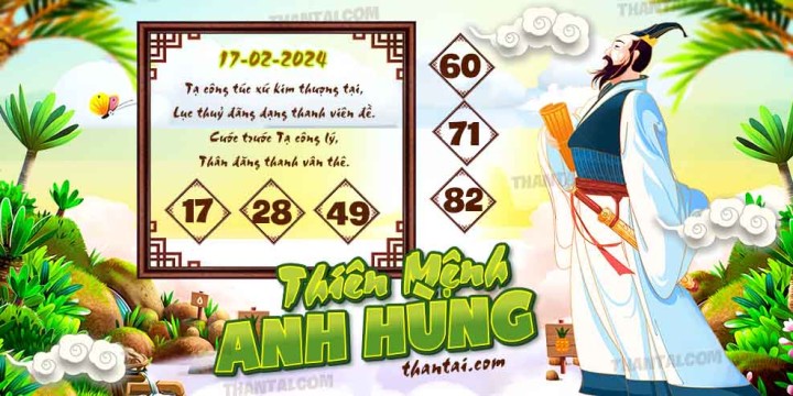 THIÊN MỆNH ANH HÙNG 02/02/2024