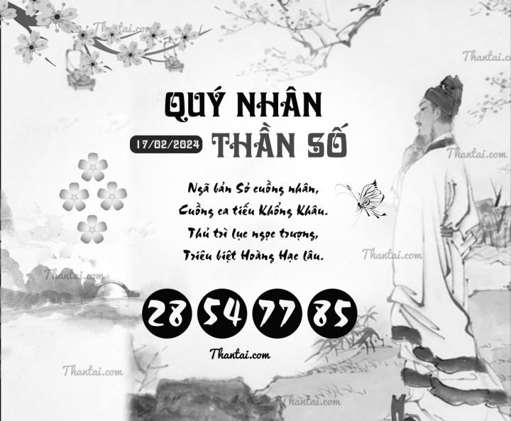 QUÝ NHÂN THẦN SỐ 02/02/2024