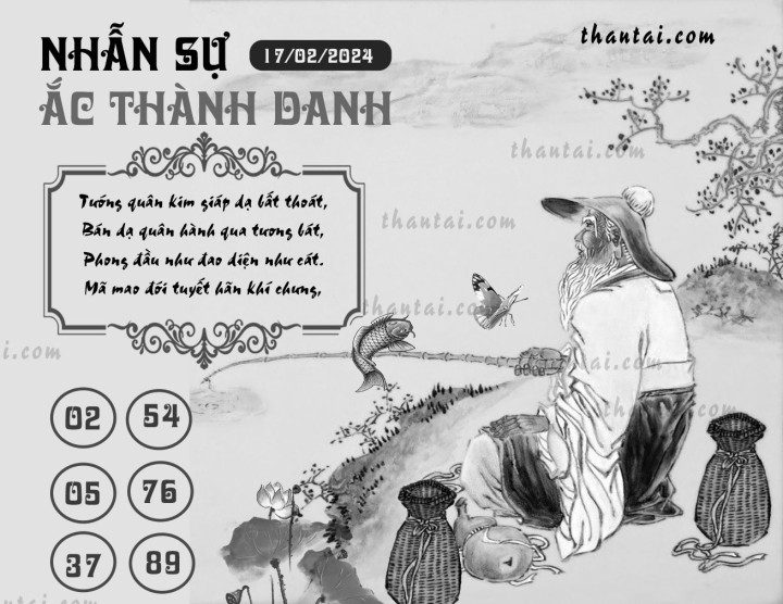NHẪN SỰ ẮC THÀNH DANH 02/02/2024