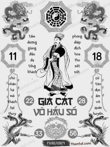 GIA CÁT VÕ HẦU SỐ 17/02/2024