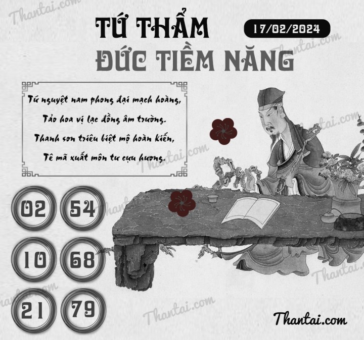 TỨ THẨM ĐỨC TIỀM NĂNG 02/02/2024