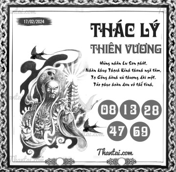 THÁC LÝ THIÊN VƯƠNG 17/02/2024