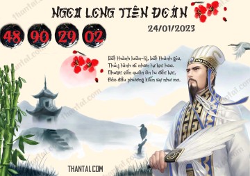 Ngọa Long Tiên Đoán 24/01/2023