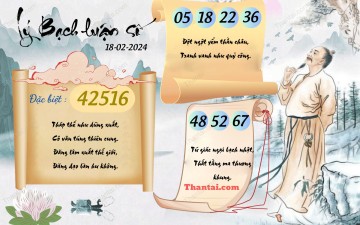 Lý Bạch Luận Số 18/02/2024