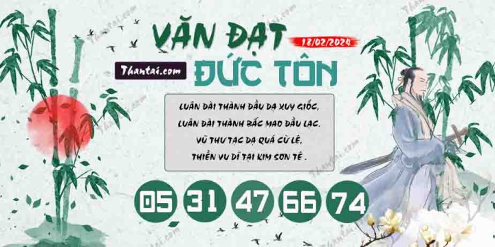 Văn Đạt Đức Tôn 03/02/2024