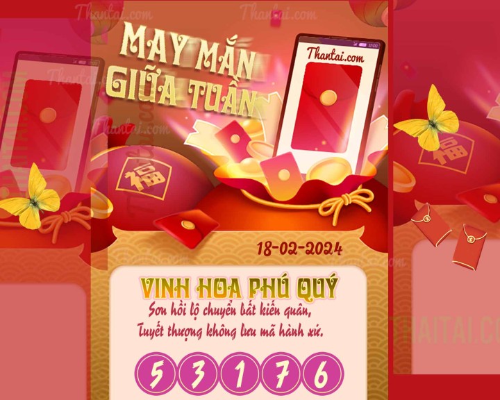May Mắn Giữa Tuần 03/02/2024