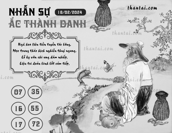 NHẪN SỰ ẮC THÀNH DANH 03/02/2024