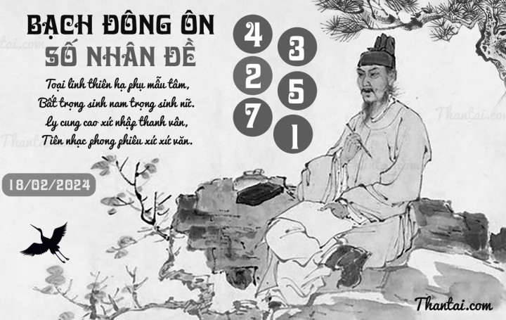 BẠCH ĐÔNG ÔN 03/02/2024