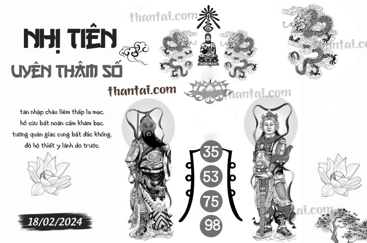 NHỊ TIÊN UYÊN THÂM SỐ 03/02/2024