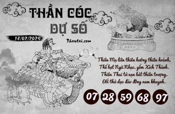 THẦN CÓC DỰ SỐ 18/02/2024