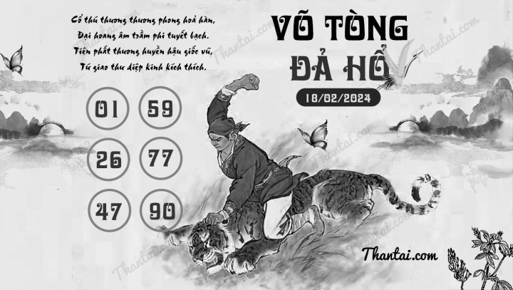 VÕ TÒNG ĐẢ HỔ 03/02/2024