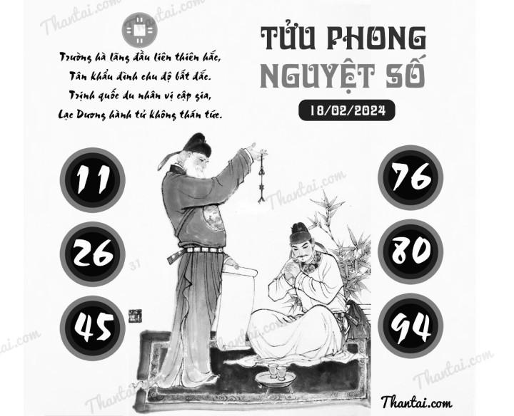 TỬU PHONG NGUYỆT SỐ 03/02/2024