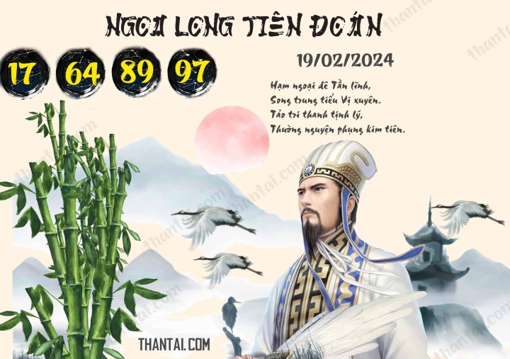 Ngọa Long Tiên Đoán 04/02/2024