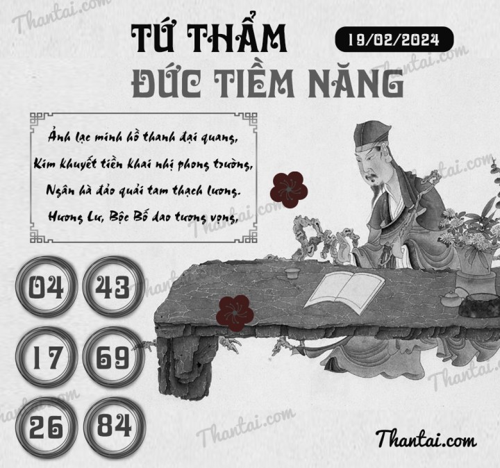 TỨ THẨM ĐỨC TIỀM NĂNG 04/02/2024