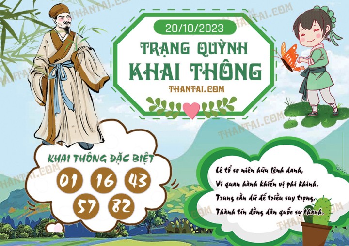 Trạng Quỳnh Khai Thông 05/02/2024