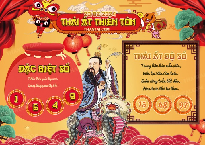 Thái Ất Thiên Tôn 05/02/2024