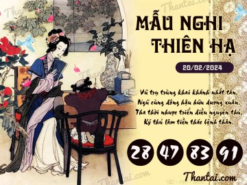 Mẫu Nghi Thiên Hạ 20/02/2024