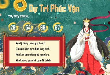 DỰ TRI PHÚC VẬN 20/02/2024