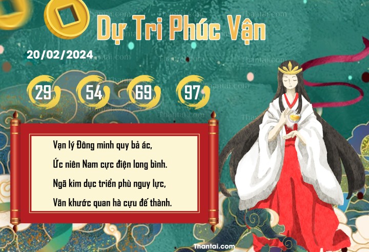 DỰ TRI PHÚC VẬN 05/02/2024