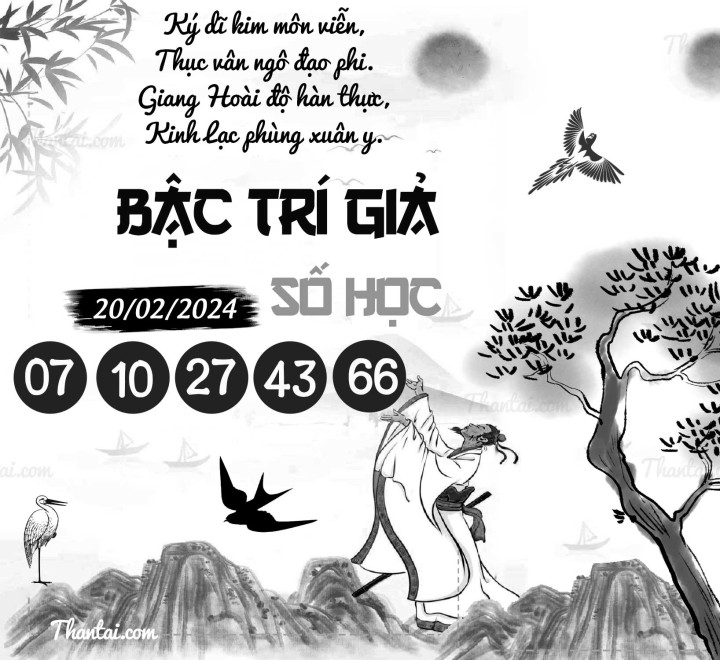 BẬC TRÍ GIẢ SỐ HỌC 05/02/2024