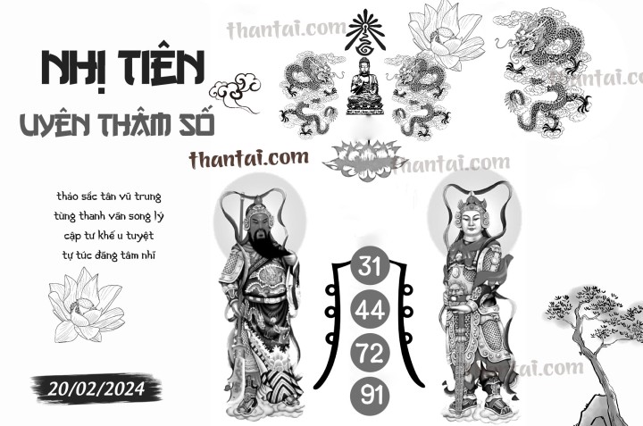 NHỊ TIÊN UYÊN THÂM SỐ 05/02/2024