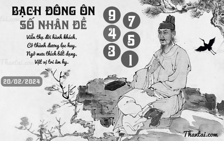 BẠCH ĐÔNG ÔN 05/02/2024