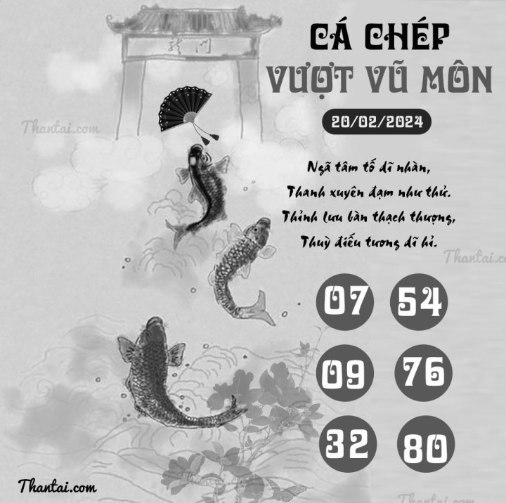 CÁ CHÉP VƯỢT VŨ MÔN 05/02/2024