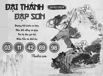 ĐẠI THÁNH ĐẠP SƠN 20/02/2024