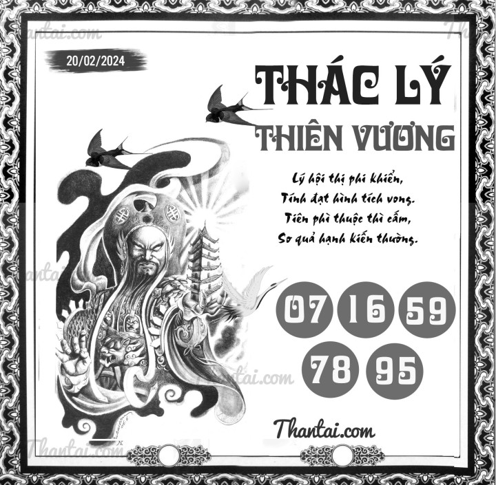 THÁC LÝ THIÊN VƯƠNG 05/02/2024
