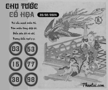 CHU TƯỚC CỔ HỌA 20/02/2024