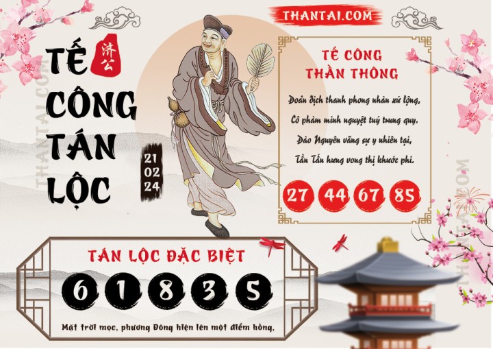 Tế Công Tán Lộc 06/02/2024