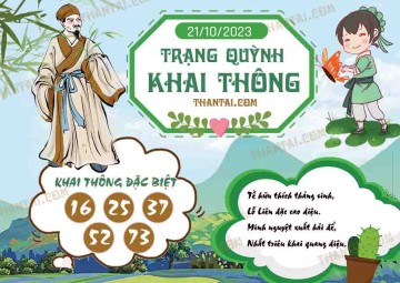 Trạng Quỳnh Khai Thông 21/02/2024