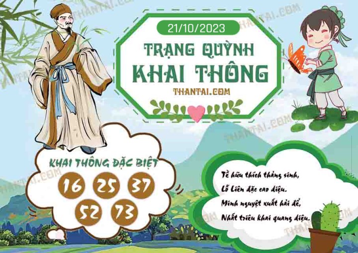 Trạng Quỳnh Khai Thông 06/02/2024