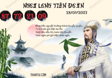 Ngọa Long Tiên Đoán 28/01/2023