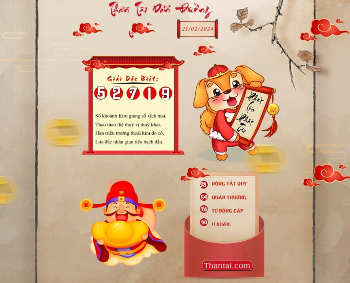 THẦN TÀI DẪN ĐƯỜNG 06/02/2024