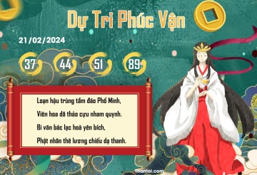 DỰ TRI PHÚC VẬN 21/02/2024