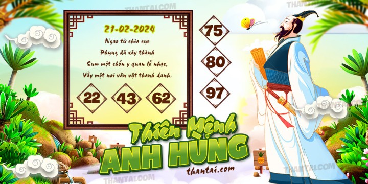 THIÊN MỆNH ANH HÙNG 06/02/2024