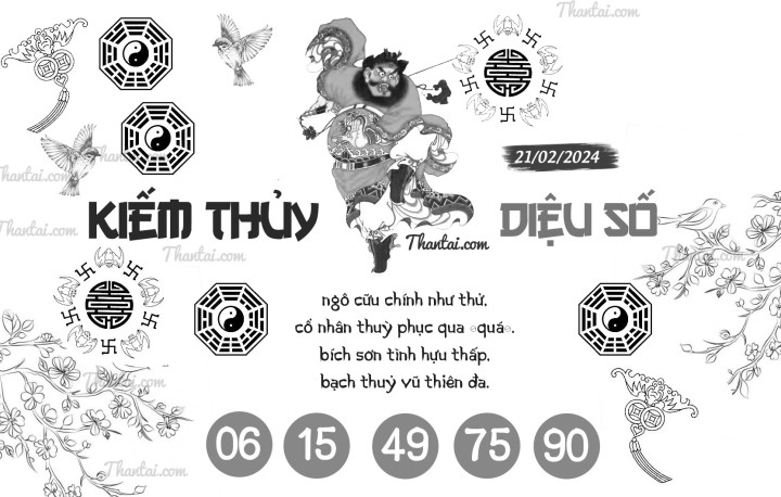 KIẾM THỦY DIỆU SỐ 06/02/2024