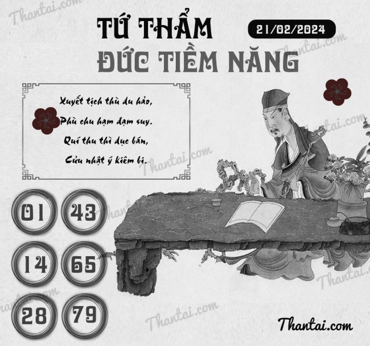 TỨ THẨM ĐỨC TIỀM NĂNG 06/02/2024