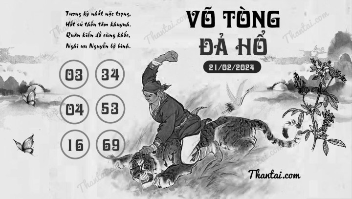 VÕ TÒNG ĐẢ HỔ 06/02/2024