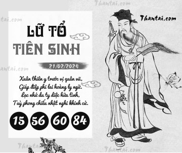 LỮ TỔ TIÊN SINH 21/02/2024