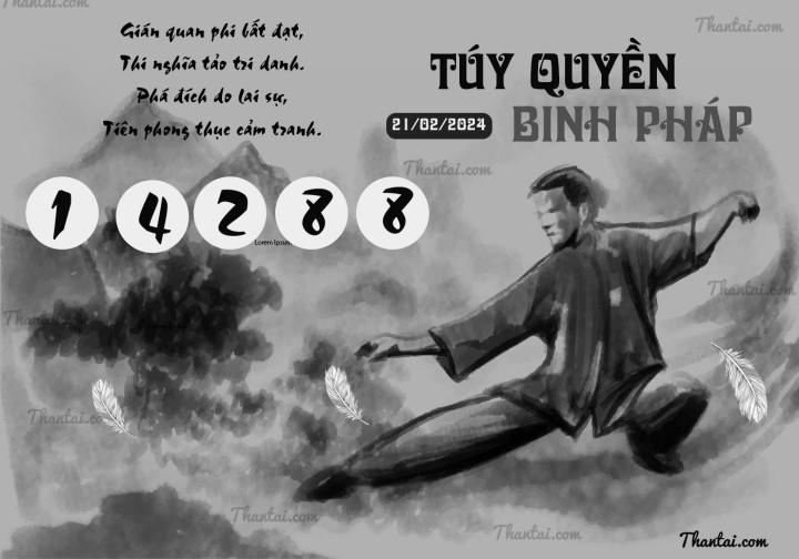 TÚY QUYỀN BINH PHÁP 06/02/2024